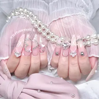 ネイル 🤍kanane 🤍4/24空のネイルデザイン