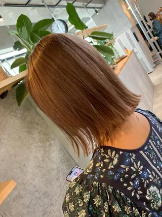 ショート カラー 天野 開のヘアスタイル