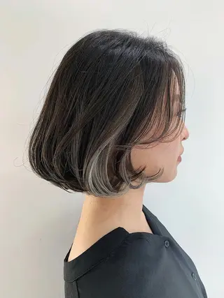 ミディアム カラー 💘透明感カラー💘 沖本 将宏のヘアスタイル