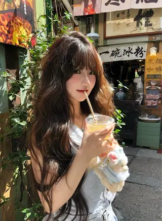 ロング 韓国/Y2K 👽土田大珠👽のヘアスタイル