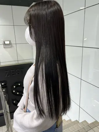 カラー カットパーマ 🌀あさみのヘアスタイル