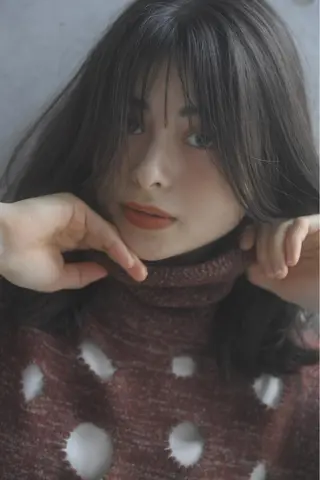 セミロング カラー パーマ ヘアアレンジ メンズ キッズ ネイル マツエク・マツパ ウルフレイヤーカット /チヒロのヘアスタイル