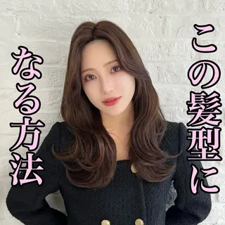 セミロング 映える顔まわり/前髪 特化 💗 ユキマのヘアスタイル