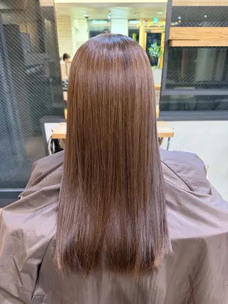 ロング 德永 なつきのヘアスタイル