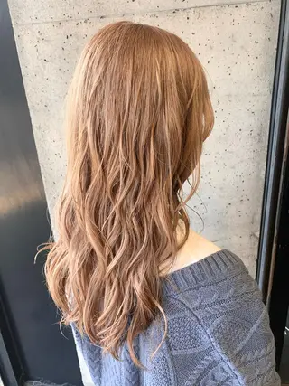 セミロング カラー ヘアアレンジ ROSEL末吉 海渡のヘアスタイル