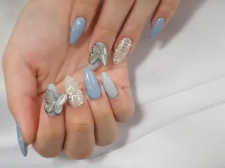 ロング ネイル Amore 板谷爽花のネイルデザイン