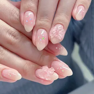 ネイル 🩰ミキ/韓国♡ 大人girlyネイルのネイルデザイン