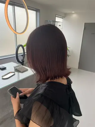 カラー scene あゆなのヘアスタイル