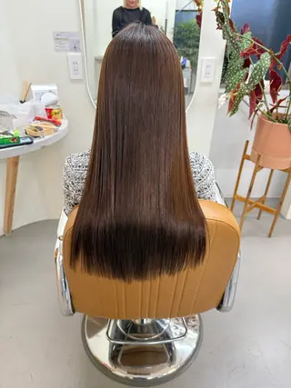 カラー パーマ 檜 果歩のヘアスタイル