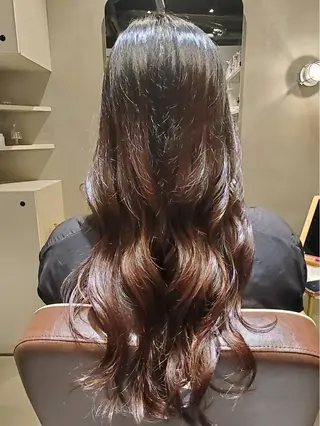 ロング パーマ ヘアアレンジ 酒井 実希子のその他イメージ