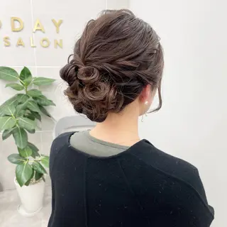 セミロング 綺麗＊ヘアセット 石川理恵/大人ヘアのヘアスタイル