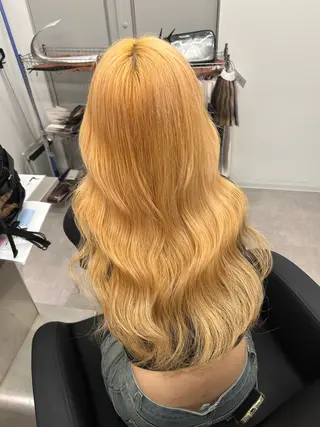 ロング 似合わせカラー ブリーチ/店長レンのヘアスタイル