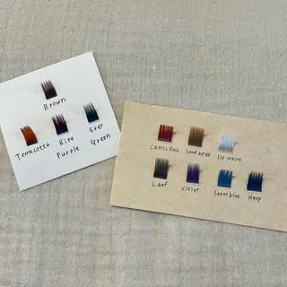 マツエク・マツパ 中目黒Enny/ hikariのマツエク・マツパデザイン