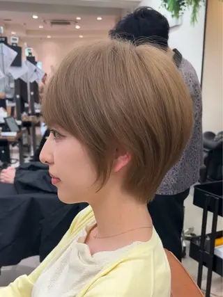 ショート ショート上手い人/ 骨格診断/なかじのヘアスタイル