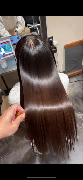 ロング 泉 堅也のヘアスタイル