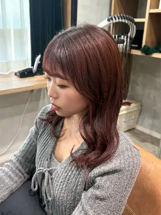 セミロング 中川 もえか【明石】のヘアスタイル