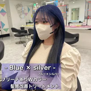 ロング カラー ボブカットモデル 募集中　ukaのヘアスタイル