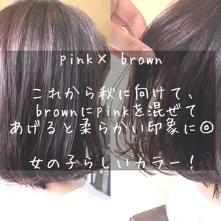 ショート カラー ヘアアレンジ 🌻あいり merci.🌻のヘアスタイル