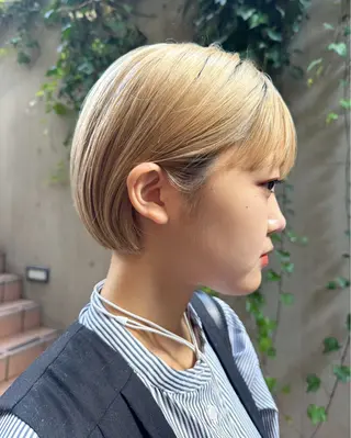 ショート ボブ/ショート 吉田竣のヘアスタイル