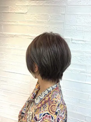 ショート フリーランス理美容師 いさかのヘアスタイル