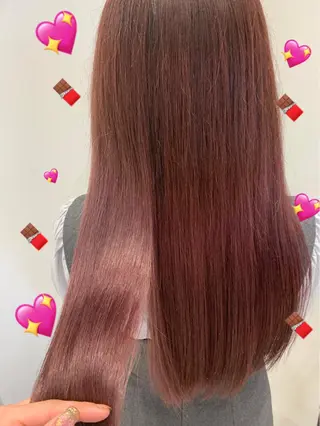 セミロング カラー 新宿駅近♡個室 ♡関口三都季🌜のヘアスタイル