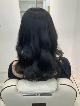 ロング 垢抜け 雰囲気アップ ふにゅう ののかのヘアスタイル