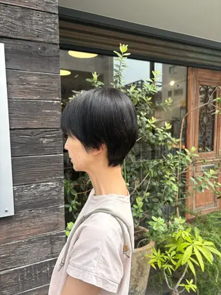 ショート ひらい あいりのヘアスタイル