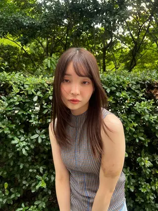 セミロング 🐰桃山台/髪質改善 山亀のヘアスタイル