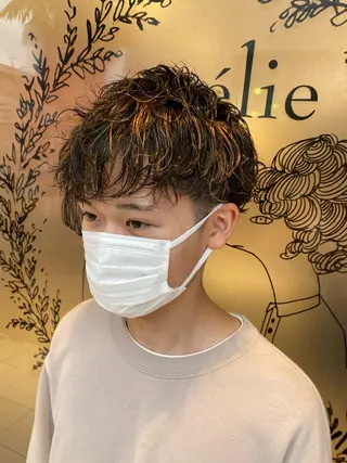 カラー パーマ さこだ　しょうた 【副店長】のヘアスタイル