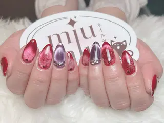 ミディアム yu naのネイルデザイン