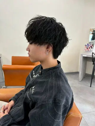 メンズ 京都駅メンズサロン マッシュのヘアスタイル