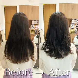ロング ヘアアレンジ 髪質改善特化 安東駿介のヘアスタイル