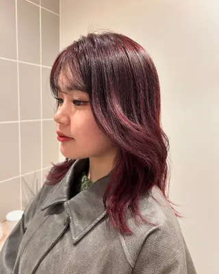 カラー 骨格診断カット ひより FILMSのヘアスタイル