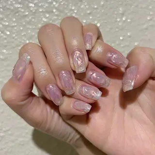 ネイル パラあり！フィルイン 美フォルムのネイルデザイン