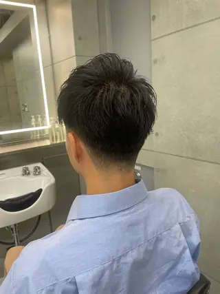 ショート CHROM TOKYO A.L.T所属・【メンズ・カット】 藪 清正のヘアスタイル