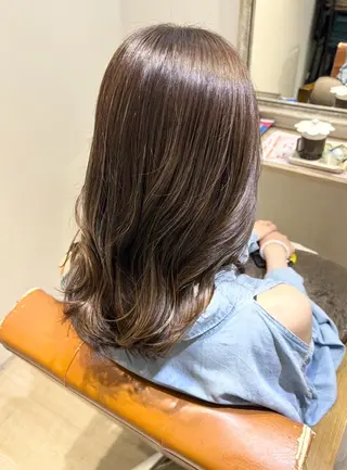 セミロング LuLuca HairSalonのヘアスタイル