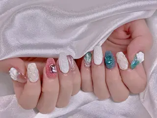 ネイル 長さだし専門店 M2　rikaのネイルデザイン