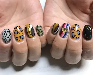 ネイル nail salon en familleのネイルデザイン
