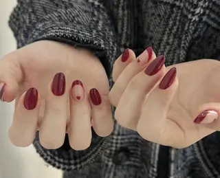 ネイル By moonネイル 🌷ワンホン/韓国風のネイルデザイン