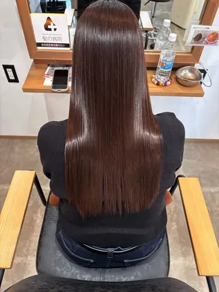 ロング カラー Hair&healing  en所属・中村 祥隆のヘアスタイル