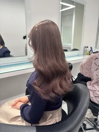 ロング カラー 💖ミルクティー💖 あかり💖のヘアスタイル
