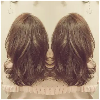 ミディアム 🌼おがわたくや🌼 髪質改善のヘアスタイル