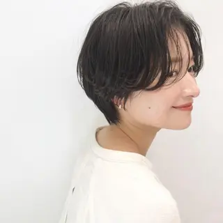 ショート カラー 吉田一輝 外国人パーマのヘアスタイル