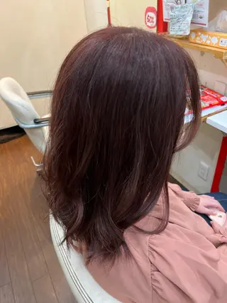 カラー まさき✂︎ブリーチ／ デザインカラーのヘアスタイル