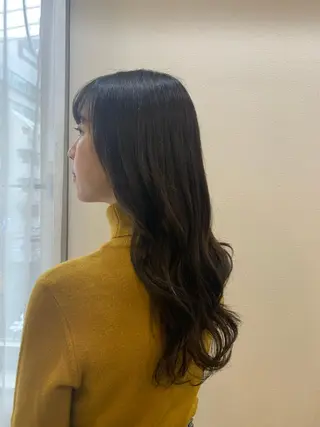 ロング カラー 韓国🇰🇷髪質改善 Chisaki치사키のヘアスタイル