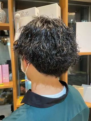 パーマ メンズ ヘアアレンジ 🌿あがりれいなのその他イメージ