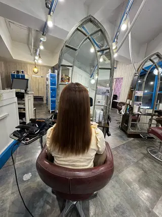 ミディアム 野原 郁人のヘアスタイル