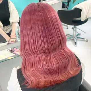 セミロング カラー デザインカラー/ ボブ/Natsukiのヘアスタイル
