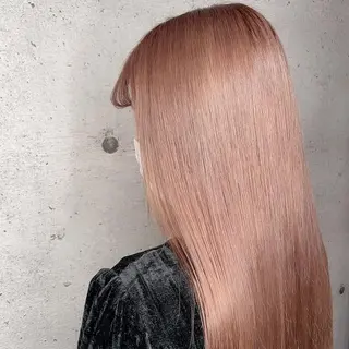 ロング カラー LUXBE LUCE ひなののヘアスタイル