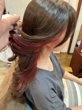 ロング カラー 大人女子&髪改善専門 Nobuフリーランスのヘアスタイル